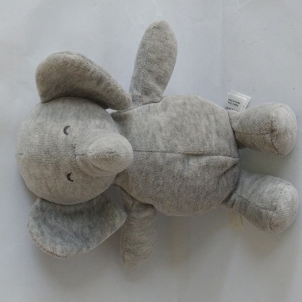 Carter's Precious Firsts Elephant Plush Rattle Stuffed Animal